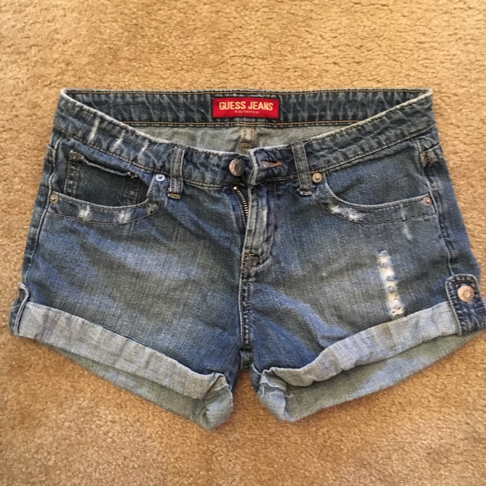 Guess Light Wash Shorts